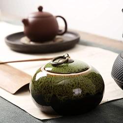 Food Stash Jar Ceramic Mini Tea Container Box Colourful Kitchen Storage Jars Sugar Bottles Dry Fruit Sealed Cans Candy Tanks,Jixuehong