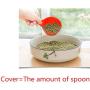 New Multifunction Spaghetti Box Cutlery Noodle Storage Box Chopsticks Boxes Plastic Container Red