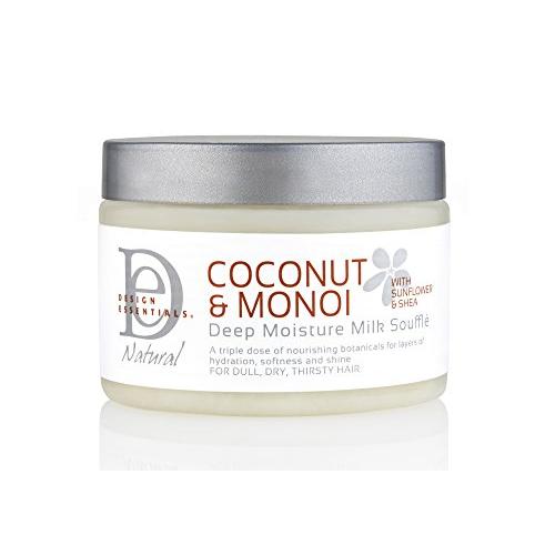 Design Essentials Tiefe Feuchtigkeit Milch Soufflé – Kokos- & Monoi-Kollektion – 12 oz