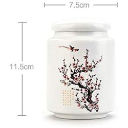 Porcelain Container Organizer Tea Sealed Storage Jars With Lids Ceramic Storage Tin Pot For Spices Tea Coffee Candy Bottle Boxes,Yaguangbailanhua