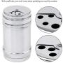 Spice Jar Stainless Steel Seasoning Storage Box Round Small Holes Kitchen Tool for Spice Salt Sugar Cruet Pepper