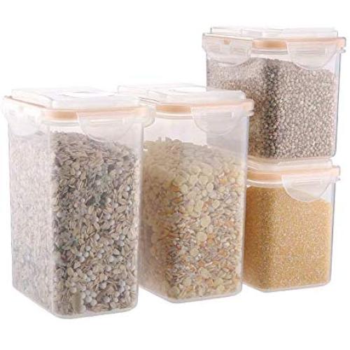 Kitchen Fresh-Keeping Sealed Jars, Grain Storage Tanks, Storage Pasta/Cereal/Oatmeal