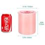 TGLBT,22 FL OZ (650 ML), Ceramic Food Storage/Sugar Jar with Airtight Seal Lid - Modern Design Canister for Serving Tea, Coffee, Spice and More,Flamingo Pink