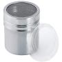 Stainless Steel Seasoning Spice Shaker Bottle Jar BBQ Salt Pepper Condiment Box