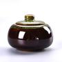 Cereal Containers Mini Ceramic Tea Cans, Household Kitchen Storage Moisture-proof Cans Containers (color : D)