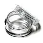 25 Stück Kunststoff Klarsicht Runde Kosmetikbehälter Augeneyeshadow-Creme-Nail Art Jar Container Pot Case Holder Flaschen