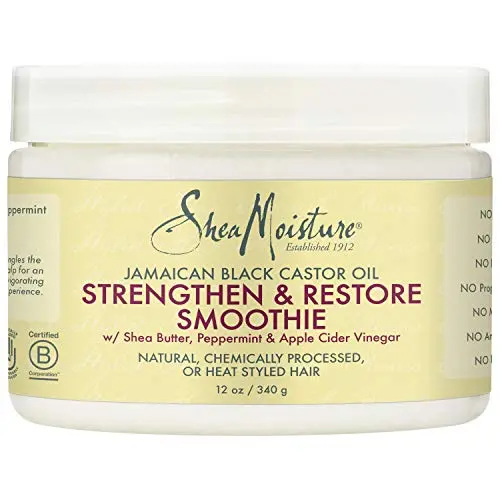 Shea Moisture Jamaican Black Castor Oil Smoothie, 12 Ounce Shea Moisture Jamaican Black Castor Oil Smoothie, 12 Ounce