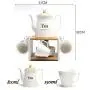 Teapot set Ceramic Vintage 800ml Large capacity,6 cups,Water storage jar the Chinese tea culture Green Jasmine Flowers Black Tea Coffee milk,living room,tea lovers 14 pieces in total white Teapot set Ceramic Vintage 800ml Large capacity,6 cups,Water storage jar the Chinese tea culture Green Jasmine Flowers Black Tea Coffee milk,living room,tea lovers 14 pieces in total white