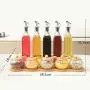 Bouteille et pot à épices, boîte de rangement pour condiments, ensemble distributeur d'huile et de vinaigre, boîte de rangement pour épices de cuisine.