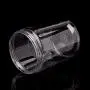 XISAOK 7.5cm OD Clear Strong PET Round Food Storage Container Jar Sealed with Clear Lid XISAOK 7.5cm OD Clear Strong PET Round Food Storage Container Jar Sealed with Clear Lid