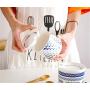 Mini Spice Jars Nordic style creative kitchen ceramic seasoning jar three-piece set with lid