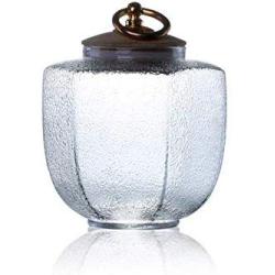 FABSELLER Glass Sealed Storage Tank - Kitchen Tea Coffee Beans Cans Storage Glass Jars, 400ML