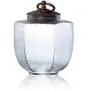 Glasbehälter mit Dichtung - FABSELLER Küchen- und Teekanne-Lagerung, Glaskaraffen, 400 ml
