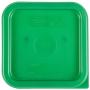 Cambro Polycarbonate Square Food Storage Containers 4 Quart With Lid - Pack of 2