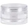 Beauticom 6 Pack(36 Pieces) 10G/10ML Empty Round Transparent Stackable Plastic Embellishment Bead Glitter Charm Craft Jars with Clear Lid
