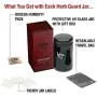 Herb Guard - 2 Oz Airtight Container and Smell Proof Stash Jar (1 Liter) Comes with Humidity Pack to Keep Contents Fresh for Months Herb Guard - 2 Oz Airtight Container and Smell Proof Stash Jar (1 Liter) Comes with Humidity Pack to Keep Contents Fresh for Months