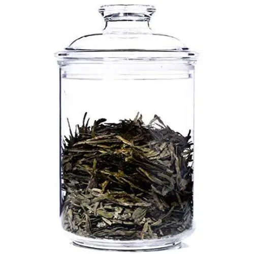 Middle Acrylic Storage Jar, Airtight Lid with Silicon Sealing Ring | Perfect Canister for Sugar, Salt, Tea, Spices, Herbs, Condiments | 700ML/24OZ Middle Acrylic Storage Jar, Airtight Lid with Silicon Sealing Ring | Perfect Canister for Sugar, Salt, Tea, Spices, Herbs, Condiments | 700ML/24OZ