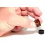 12Pcs 1Ml Mini Amber Glass Bottle Jar Essential Oil Bottle Orifice Brown Bottle Reducer & Cap Refillable Bottles Glass Vials,As Picture Shown 12Pcs 1Ml Mini Amber Glass Bottle Jar Essential Oil Bottle Orifice Brown Bottle Reducer & Cap Refillable Bottles Glass Vials,As Picture Shown