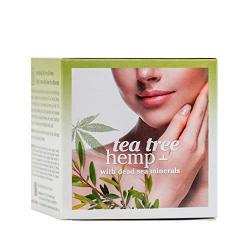 Dead Sea Collection Nourishing Night Cream with Tea Tree & Hemp helping to anti-oxidize and purify your skin. 1.69 fl.oz