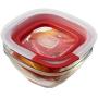 Boîtes de Rangement en Verre Rubbermaid Easy Find Lids, 1 Tasse, Rouge Course, 3 Pièces 2856009 Boîtes de Rangement en Verre Rubbermaid Easy Find Lids, 1 Tasse, Rouge Course, 3 Pièces 2856009