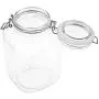 Bouteilles en verre carrées de 3 litres Kingrol avec couvercle étanche, bocaux de rangement à large goulot, 2 pack Bouteilles en verre carrées de 3 litres Kingrol avec couvercle étanche, bocaux de rangement à large goulot, 2 pack