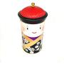 Qianlong tea canister metal color printing tea canister