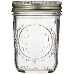 Ball 60000 Half Pint (8 oz.) Regular Mouth Mason Jars w/ Cap - Set of 12 AEP