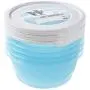 keeeper Gefriertruhe Mia Polar 0,5L Rund 5er Set in Blau