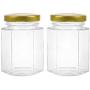 12 pack 4 oz Clear Glass Jam Jars for Jam,Honey,candies,sauce,Baby Foods,Jelly Wedding Favors,DIY Magnetic Spice Jars（Comes with gold lids）