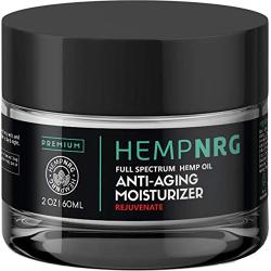 HEMPNRG Hydration Emulsion Cream- Hemp Seed Oil- Plump Lines, Anti-Aging, Reduce Discoloration, Hydrate Face, Neutralize Radicals