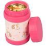 Bentology Stainless Steel Insulated Lunch 13oz Thermos for Kids - Unicorn - Large Leak-Proof Storage Jar for Hot/Cold Food, Soups, Liquids, BPA Free-Fits Most Lunch Boxes and Bags