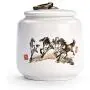 Boîte de Rangement en Céramique Lavage Retro pour Thé, Confitures, Fruits Secs, Épices - 8.811cm - Shenshanqiuyin Boîte de Rangement en Céramique Lavage Retro pour Thé, Confitures, Fruits Secs, Épices - 8.811cm - Shenshanqiuyin