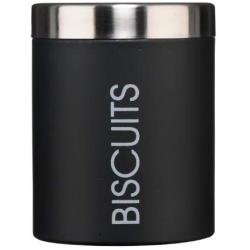 Premier Housewares Liberty Biscuit Canister - Black