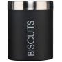 Premier Housewares Liberty Biscuit Canister - Black