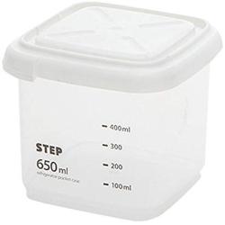 Multiple specifications Food Storage Container. Airtight Container Suitable for Bread, Rice, Flour, DryBulk Food & Baking Supplies Rectangular, BPA Free Storage Box With Locking Lid (650ML)