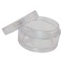 Made in Taiwan Transparent Empty Plastic Storage Jar 5 Kinds of Size (3 Sets)