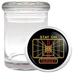 Stay on Target SW Classic Medical Odorless Glass Jar