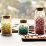 Glass Jar Spice Kitchen Storage Bottles Cans With Cork Tea Seasoning Food Bulk Container Breathable Creative Mason B166S