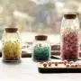 Glass Jar Spice Kitchen Storage Bottles Cans With Cork Tea Seasoning Food Bulk Container Breathable Creative Mason B166S Glass Jar Spice Kitchen Storage Bottles Cans With Cork Tea Seasoning Food Bulk Container Breathable Creative Mason B166S