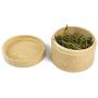 Mini Round Bamboo Tea Box Storage Box Canister Column Tea Jar Caddy Storage Case Handmade Organizer