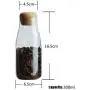 Glasbehälter zur Lagerung – 150/300/600ml Borosilikatbehälter für Restaurants, hitzebeständig, praktischer Lagerkühlschrank.