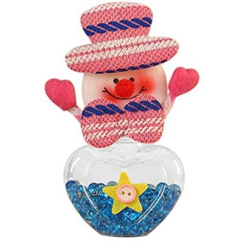 DICPOLIA Christmas Decor，Cute Candy Storage Can Decorate Home Gift Cookies Food Storage Jar