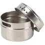 LoveAloe 1 Pcs Stainless Steel Spice Jars Storage Containers Set bottle seasoning tank single outdoor barbecue tool,Silver Color LoveAloe 1 Pcs Stainless Steel Spice Jars Storage Containers Set bottle seasoning tank single outdoor barbecue tool,Silver Color