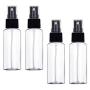 ''Travel Bottles, 30ml Empty Transparent Atomiser for Home Fine Mist Cosmetic Spray Bottles Set, 4Pack Black''