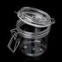 Bocaux Ronds en Plastique avec Bouchon Airtight Contenant de Rangement pour Cuisine, Alimentation, Conservation, Cosmétiques, Crèmes, Organisateur Bocaux Ronds en Plastique avec Bouchon Airtight Contenant de Rangement pour Cuisine, Alimentation, Conservation, Cosmétiques, Crèmes, Organisateur