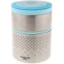 joyMerit Vacuum Lunch Container Stainless Steel, Thermal Food Jar - Blue 1400ml