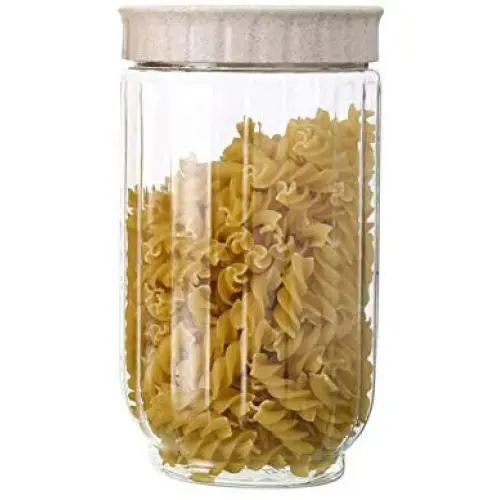 WANGLX ST Storage Jar Food Storage Container Pantry Durable Seal Pot Cereal Storage Containers Dry Foods Liquids Clear Containers WANGLX ST Storage Jar Food Storage Container Pantry Durable Seal Pot Cereal Storage Containers Dry Foods Liquids Clear Containers
