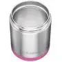 Vakuumisolierte Speicherkaraffe – 24 oz – 100 % Edelstahl Innenraum – Dicht versiegelte Suppentonne & Lebensmittelbehälter, Pink