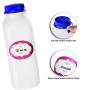 DilaBee Empty Plastic Juice Bottles with caps - Case of 20-16 Oz Food Grade Drink Bottles for Homemade Juice, Smoothies, Tea, Milk, Picnics and More with Tamper Evident Snap-Screw Lids - BPA free