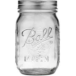 Ball Regular Mouth Pint 16-oz Mason Jars with Lid and Band (1-Pack)